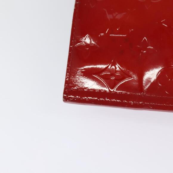 LOUIS VUITTON Monogram Vernis Stanton Tote Bag Red M91078 - Picture 15 of 16